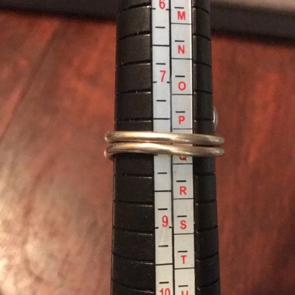 Unique sterling silver ring size 8 - Picture 4 of 12